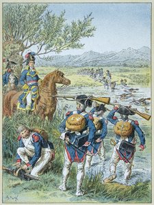 Seconda battaglia di Zurigo - Passaggio del Lintz nel 1799 dall