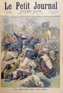 La sconfitta dei Tuareg, copertina di 