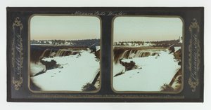 Inverno, Cascate del Niagara, Table Rock, Lato Canadese da Frederic and William Langenheim