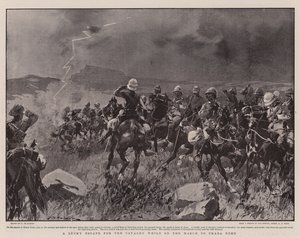 Una fuga fortunata per la cavalleria durante la marcia verso Thaba Nchu da Frederic de Haenen