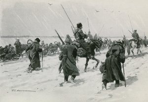 Convoglio di Prigionieri a Piedi da Frederic de Haenen