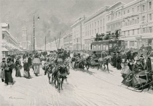 Prospettiva Nevsky da Frederic de Haenen