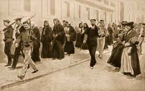 Suore sotto protezione repubblicana durante la rivoluzione del 1910 in Portogallo da Frederic de Haenen