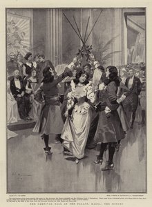 Il ballo di carnevale al palazzo, Malta, il minuetto