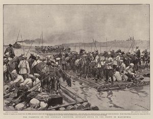 I combattimenti al confine siberiano, i russi vanno al fronte in Manciuria da Frederic de Haenen