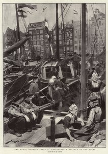 Le feste del matrimonio reale ad Amsterdam, una vacanza nei moli da Frederic de Haenen