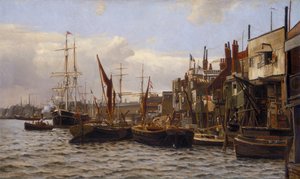 Il Fiume a Limehouse da Frederick A Winkfield