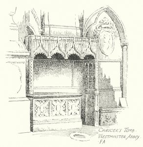 Tomba di Chaucer, Abbazia di Westminster