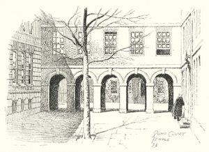 Pump Court, Temple