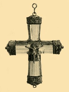 Crocifisso di cristallo, c1550, 1881