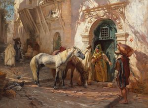 Una scena in Nord Africa; 1885