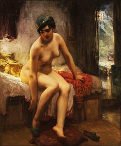 Una Prostituta Algerina da Frederick Arthur Bridgman