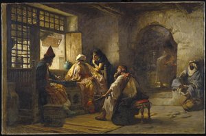 Un gioco interessante da Frederick Arthur Bridgman