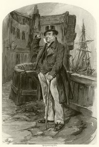 Capitano Cuttle da Frederick Barnard