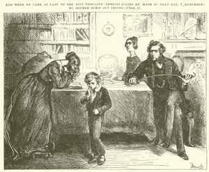 Illustrazione per David Copperfield da Frederick Barnard