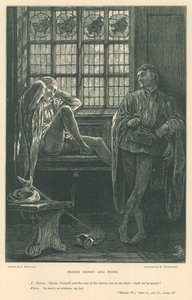 Illustrazione per Enrico IV, parte I da Frederick Barnard