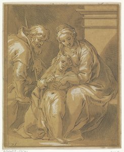 Sacra Famiglia da Frederick Bloemaert