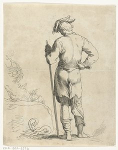 Uomo in piedi