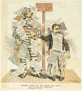 Le luci del Grand Old Party da Frederick Burr Opper