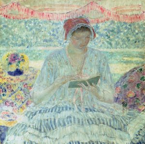 Lettura estiva da Frederick Carl Frieseke