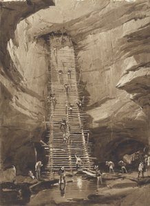 Pozzo a Bolonchen, Yucatan da Frederick Catherwood