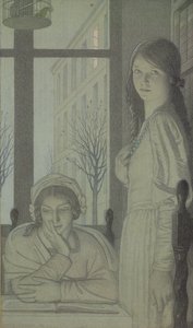 Interno - Sera, 1915 da Frederick Cayley Robinson