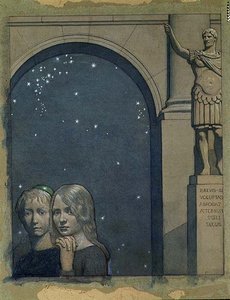 I bambini entrano nel Palazzo del Lusso, probabilmente da 