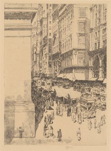 Fifth Avenue, mezzogiorno, 1916