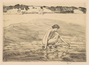 Alta marea, Montauk, 1922 da Frederick Childe Hassam