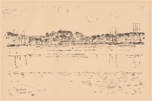 Porto interno da Frederick Childe Hassam