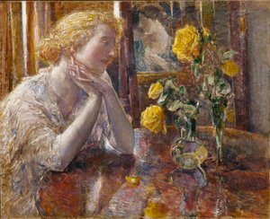 Rose Maréchal Niel, 1919 da Frederick Childe Hassam
