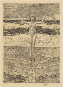Gocce di Pioggia e Onde, 1921