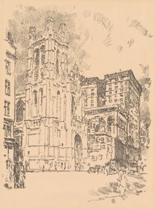 San Tommaso, New York, 1918 da Frederick Childe Hassam