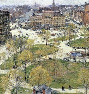 Union Square in primavera, 1896