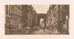 Vista della Porta di St. Denis
