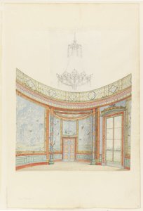 Progetto per la decorazione del salone del Royal Pavillion, Brighton da Frederick Crace