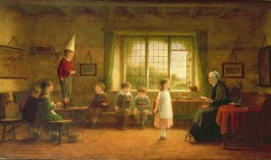 La scuola della signora, s. e d. 1899 da Frederick Daniel Hardy