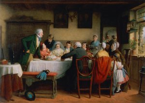 La Colazione di Nozze da Frederick Daniel Hardy