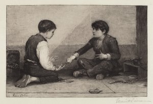 I giocatori di Mora da Frederick Dielman
