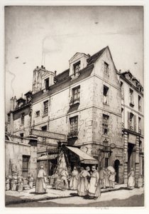 Piccolo mercato francese da Frederick G. Hall