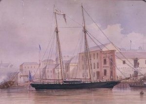 Circular Quay, c.1855 da Frederick Garling