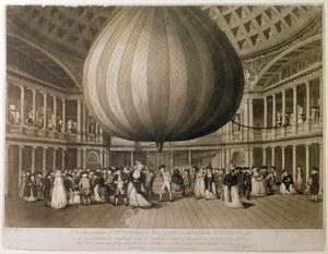 Vista interna del Pantheon, Oxford Street, Londra, 1785 da Frederick George Byron