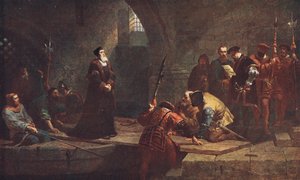 Cranmer alla Porta dei Traditori da Frederick Goodall