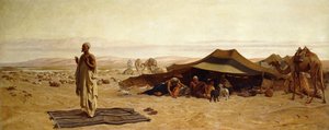 Il capo della casa in preghiera, 1872