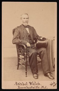 Ritratto di Ashbel Welch da Frederick Gutekunst
