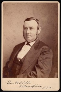 Ritratto di George William Childs 1829-1894, 1872 da Frederick Gutekunst