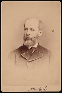 Ritratto di uomo non identificato, ottobre 1876 da Frederick Gutekunst