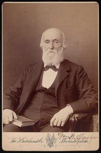 Ritratto di William Bower Taylor 1821-1895, aprile 1893 da Frederick Gutekunst