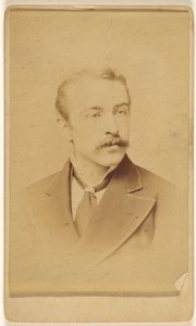[Uomo non identificato con baffi] da Frederick Gutekunst