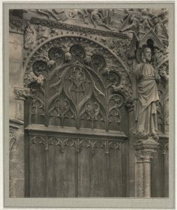 Cattedrale di Bourges: Cripta sotto la navata da Frederick Henry Evans